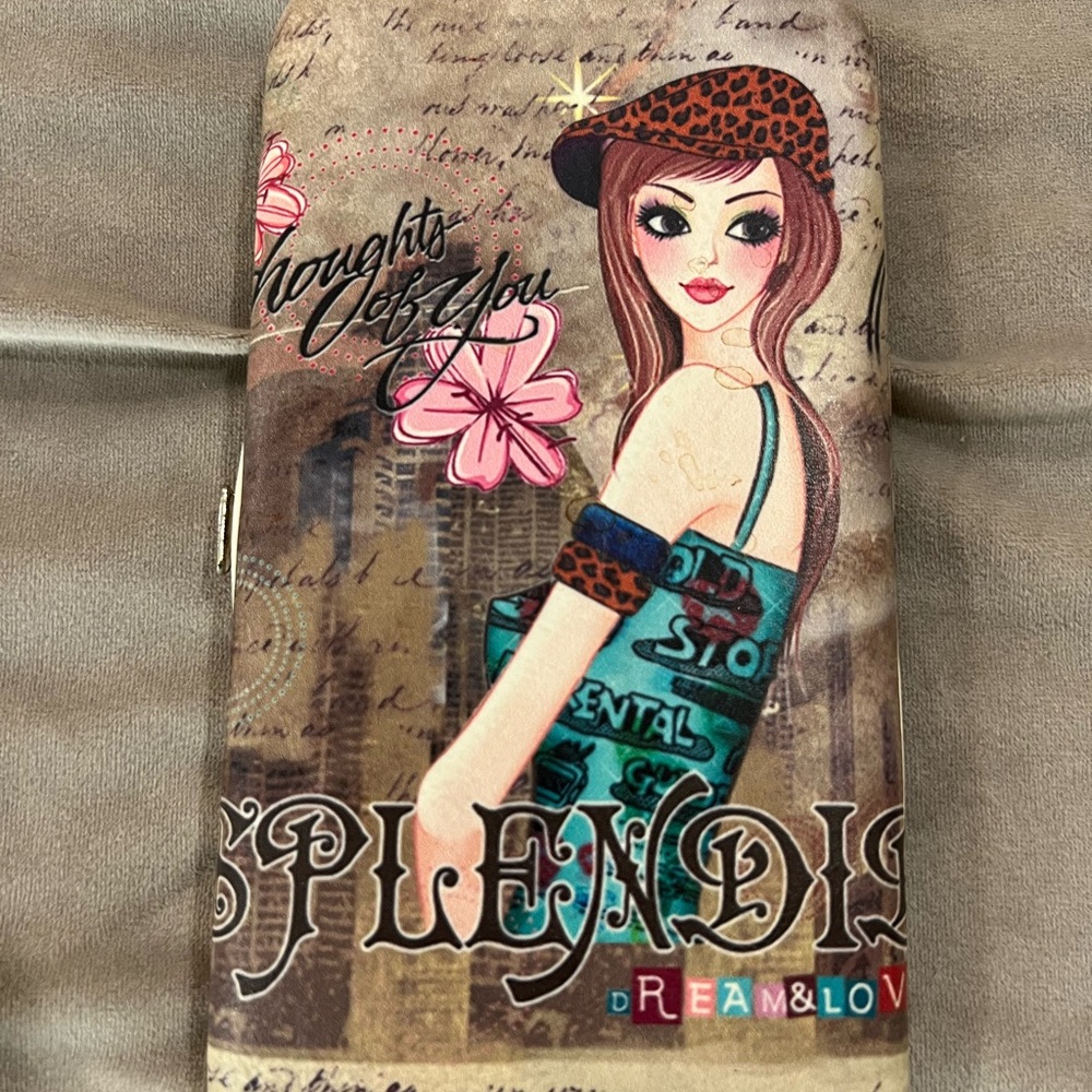 Nicole Lee Multicolor Graphic Wallet